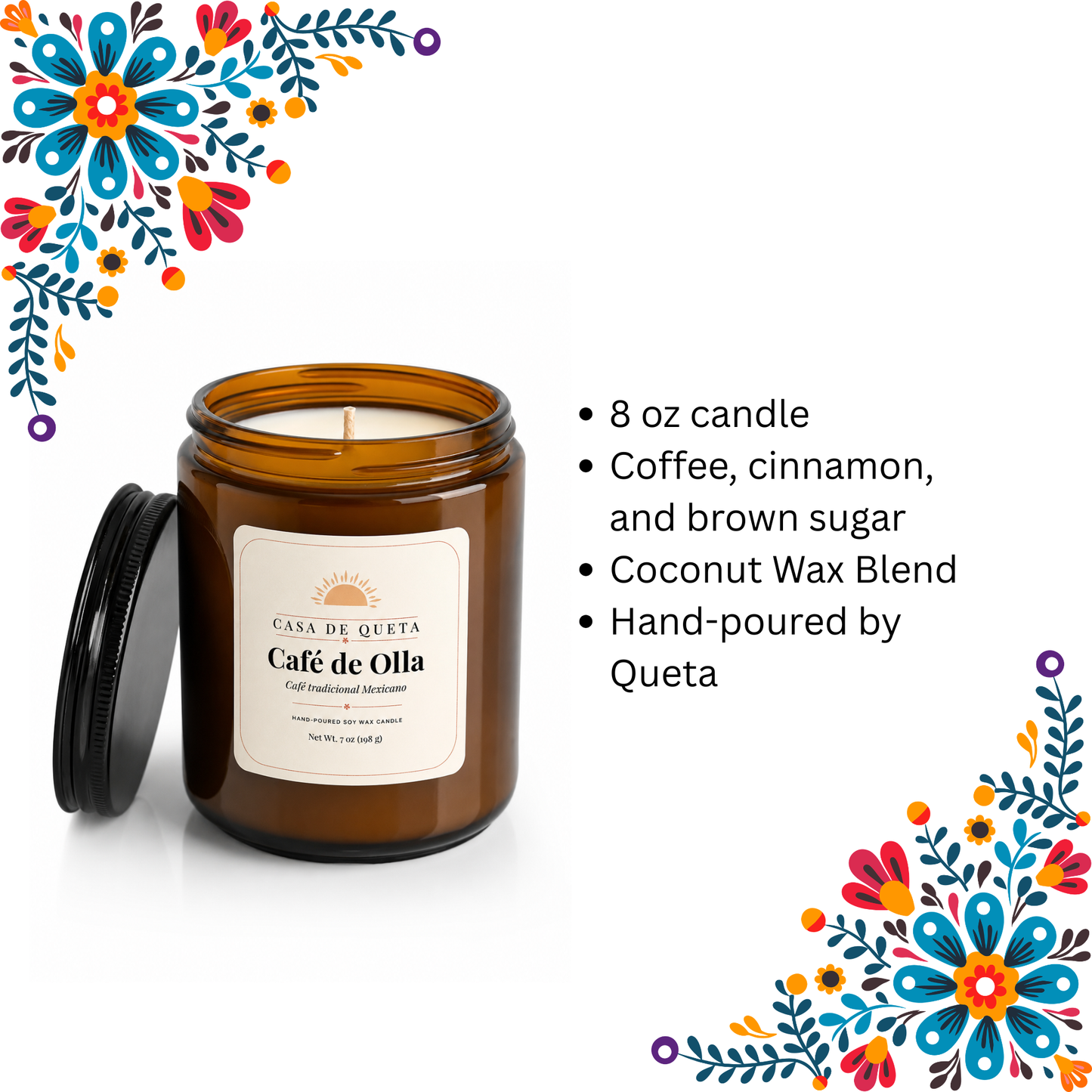 Café de Olla 8oz Candle