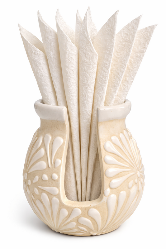 Ceramic Napkin Holder - Mexican Servilletero