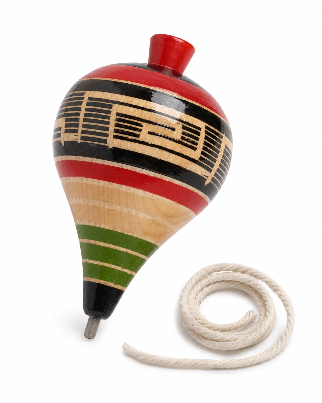 Trompo Mexicano — Handcrafted Wooden Spinning Top - Coming Soon